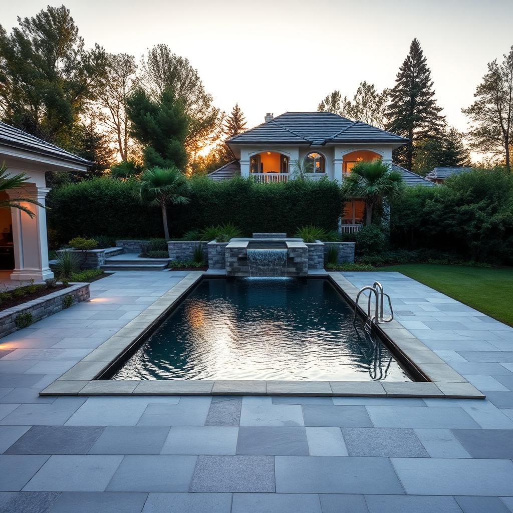 Porcelain Reflecting Pool — after